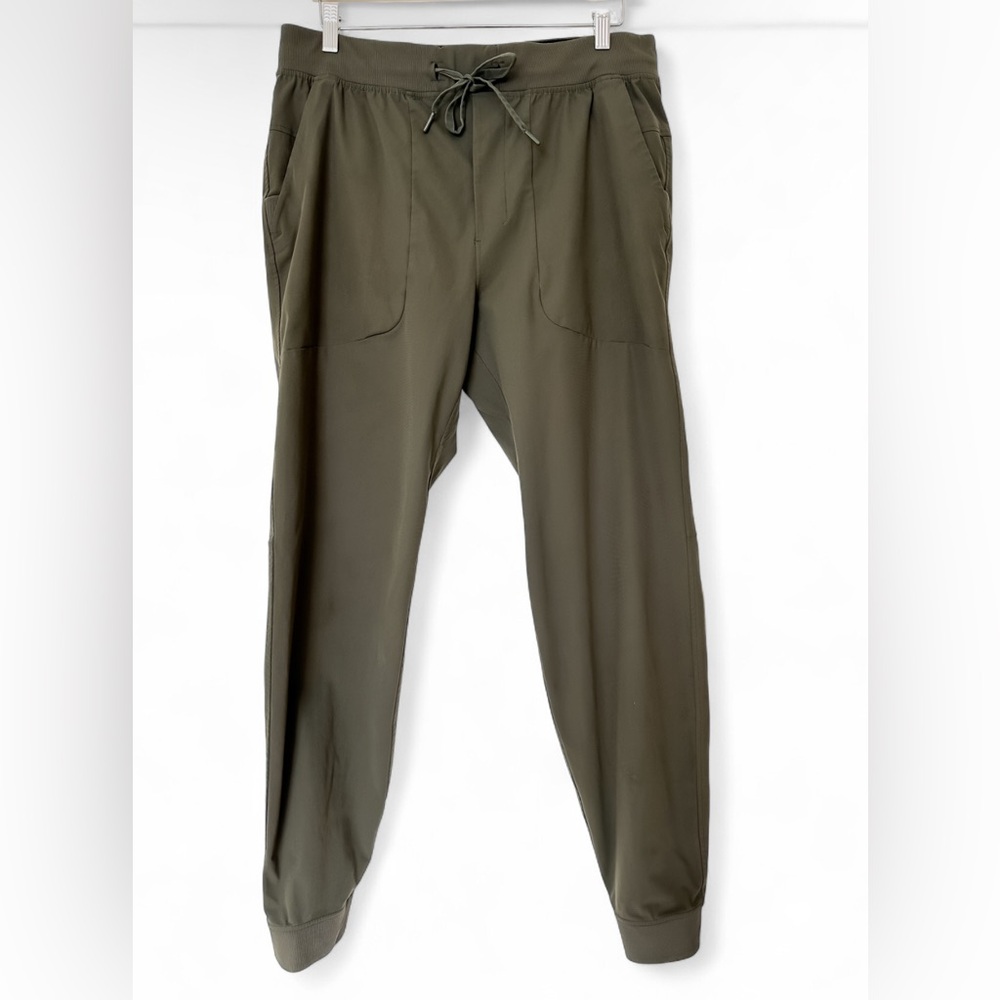 Lululemon ABC Jogger Men's Dark Olive Jogger Pants - Size XLarge - Picture 3 of 12